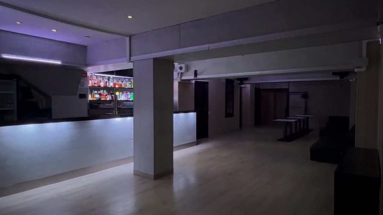 Sala Fontana con iluminación LED: luz blanca